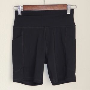 American Eagle Outfitters Black Bike Shorts